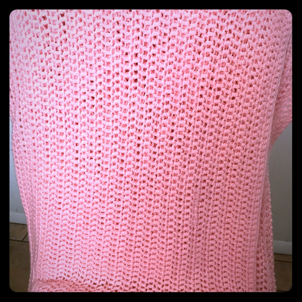 Baby. Girl Afghan 57 x 68